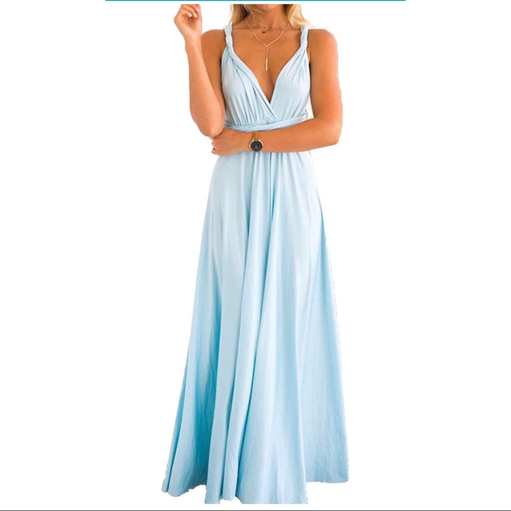Clothink Convertible/Multi-way Maxi Dress
